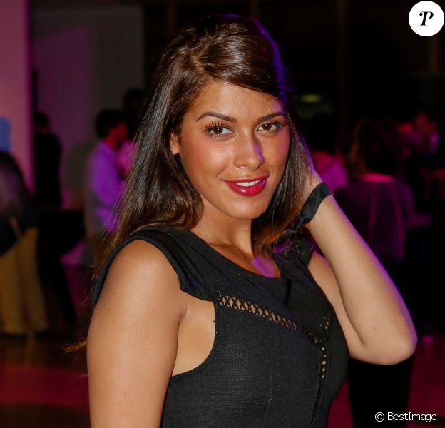 Ayem Nour - Soirée du concours "Orange Jeunes Designers" au Carreau du Temple à Paris, le 4 juin 2015.