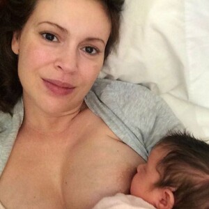 Alyssa Milano a dévoilé cette photo sur son compte Instagram.