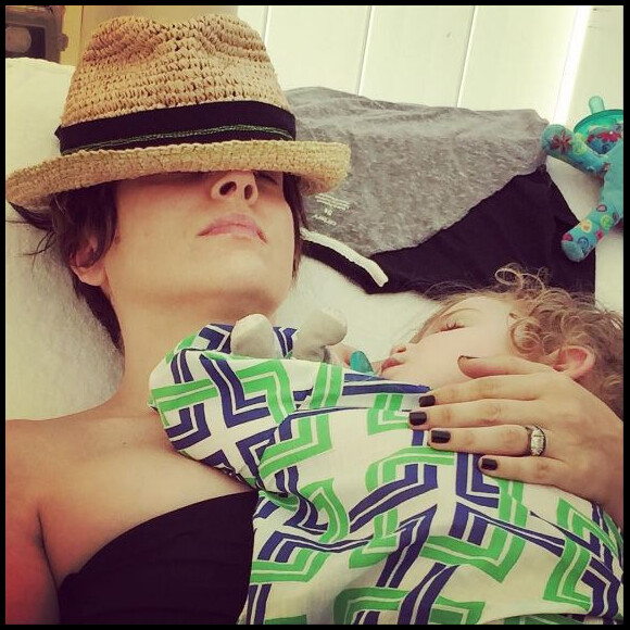 L'actrice Alyssa Milano a dévoilé cette photo sur son compte Instagram.