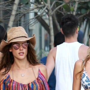 Alessandra Ambrosio à Rio de Janeiro, le 6 août 2016.