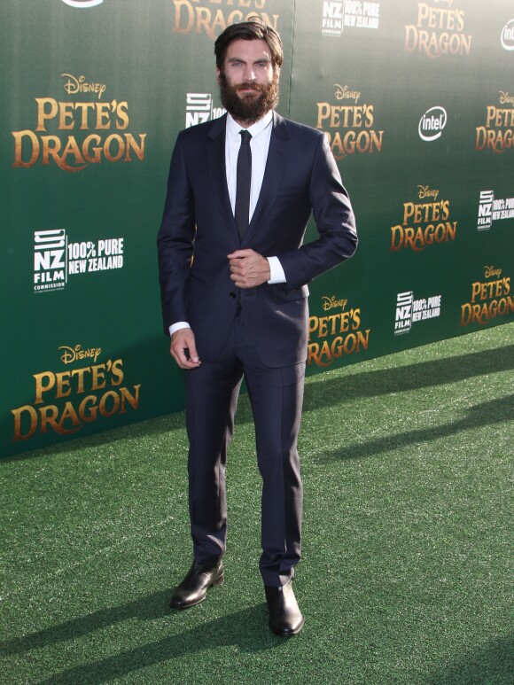 Wes Bentley à la première de Pete's Dragon au théâtre El Capitan à Hollywood, le 8 août 2016