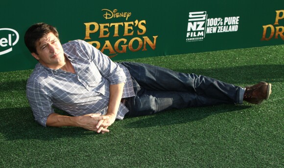 Ken Marino à la première de Pete's Dragon au théâtre El Capitan à Hollywood, le 8 août 2016