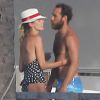 Exclusif - James Middleton et Donna Air en vacances à Saint-Barthélemy le 22 août 2015.