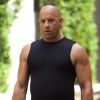 Vin Diesel sur le tournage de "Fast & Furious 8" à Atlanta, le 12 juillet 2016.