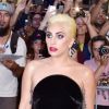 Lady Gaga arrive à la soirée des 90 ans de Tony Bennett au Rainbow Room à New York, le 3 août 2016.