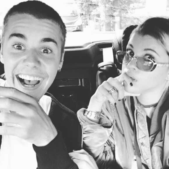 Justin Bieber et Sofia Richie en vacances au Japon (août 2016).