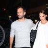 Natalie Portman se rendant au restaurant Il Buco avec son mari Benjamin Millepied à New York le 15 août 2016