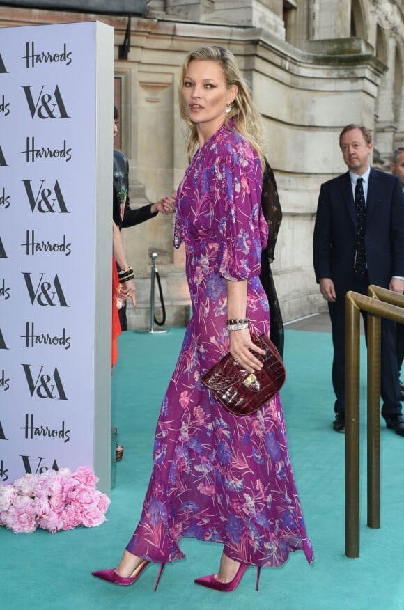 Kate Moss à Londres. Le 22 juin 2016.