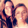 Vanessa Lawrens et sa soeur, en vacances le 17 août 2016.