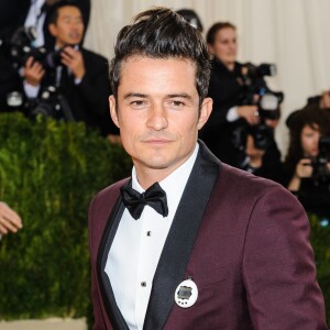 Orlando Bloom - Soirée Costume Institute Benefit Gala 2016 (Met Ball) sur le thème de "Manus x Machina" au Metropolitan Museum of Art à New York, le 2 mai 2016.