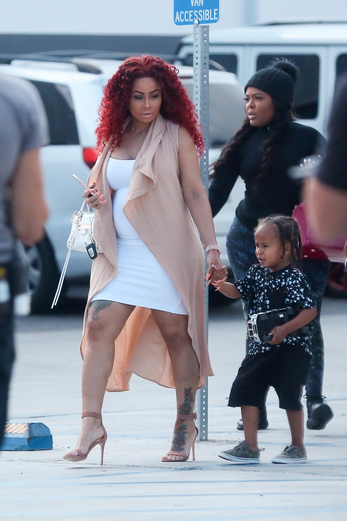 Photo : Blac Chyna (Angela Renée White) et son fils King Cairo à ...
