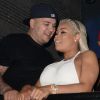 Blac Chyna et son fiancé Rob Kardashian à Miami, le 11 mai 2016.