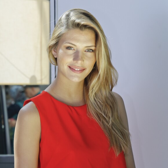 Exclusif - Camille Cerf (Miss France 2015) - Studio de la 8ème édition du défilé "Casa Fashion show" à Casablanca au Maroc le 2 avril 2016. © Philippe Doignon/Bestimage