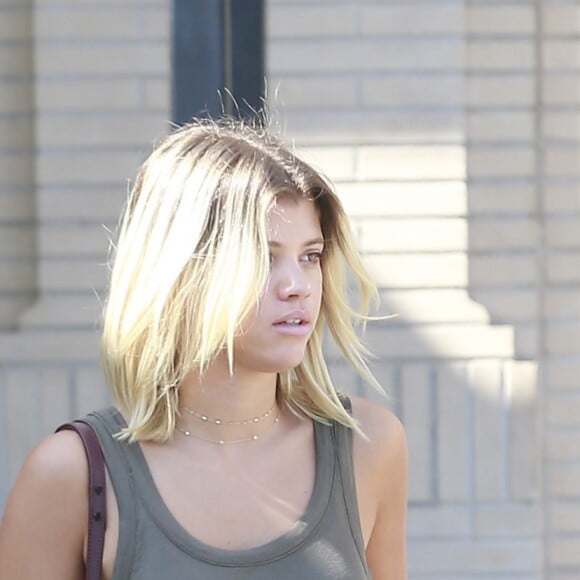 Sofia Richie fait du shopping à Barney's New York à Beverly Hills, le 20 août 2016