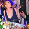 Lindsay Lohan et Fawaz Gruosi lors de la soirée d'anniversaire "Fawaz's Folies" pour les 64 ans de Fawaz Gruosi (de Grisogono) à la Cala di Volpe à Porto-Cervo, Sardaigne, Italie, le 8 août 2016.