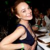 Lindsay Lohan lors de la soirée d'anniversaire "Fawaz's Folies" pour les 64 ans de Fawaz Gruosi (de Grisogono) à la Cala di Volpe à Porto-Cervo, Sardaigne, Italie, le 8 août 2016.