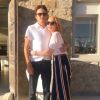 Lindsay Lohan et Egor, en Grèce. Instagram, juillet 2016