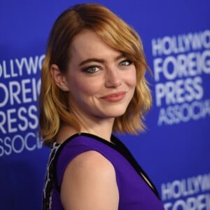 Emma Stone à la soirée annuelle du HFPA à l'hôtel Regent Beverly Wilshire à Beverly Hills, le 4 aout 2016