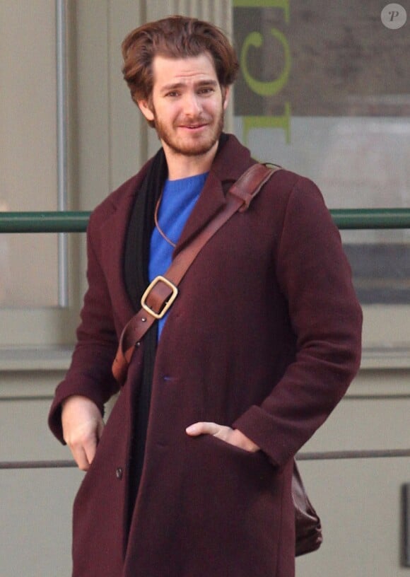 L'acteur Andrew Garfield se promène dans les rues de New York. Le 30 mars 2016