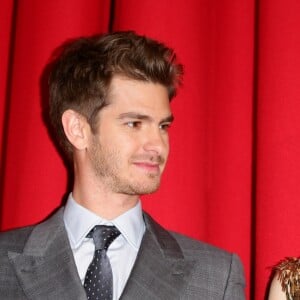 Andrew Garfield et Emma Stone - Première du film "The Amazing Spider-Man : Le destin d'un héros" à Berlin. Le 15 avril 2014