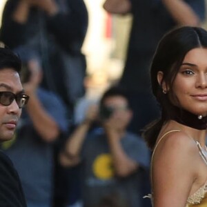 Kendall Jenner quitte les studios de l'émission 'Jimmy Kimmel Live' à Los Angeles, le 24 août 2016.