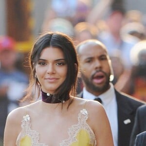 Kendall et Kris Jenner quittent les studios de Jimmy Kimmel Live! à Los Angeles, le 24 août 2016.