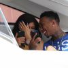 Kylie Jenner et son petit-ami le rappeur Tyga à Saint-Barthélemy, le 19 août 2015
