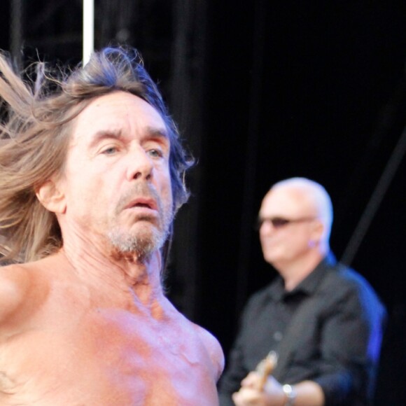 Jour 3 - Iggy Pop - Festival Rock en Seine au Domaine Nationale de Saint-Cloud à Paris, le 28 août 2016. © Lise Tuillier/Bestimage