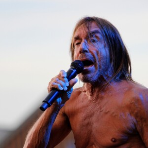 Jour 3 - Iggy Pop - Festival Rock en Seine au Domaine Nationale de Saint-Cloud à Paris, le 28 août 2016. © Lise Tuillier/Bestimage