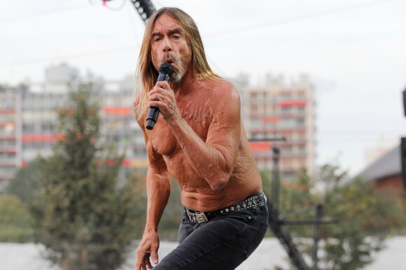 Jour 3 - Iggy Pop - Festival Rock en Seine au Domaine Nationale de Saint-Cloud à Paris, le 28 août 2016. © Lise Tuillier/Bestimage