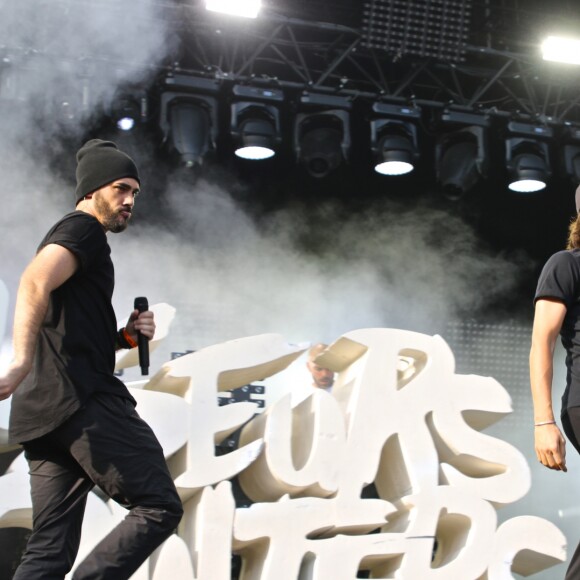 Jour 2 - Casseurs Flowters (Orelsan et Gringe) - Festival Rock en Seine au Domaine Nationale de Saint-Cloud à Paris, le 27 août 2016. © Lise Tuillier/Bestimage