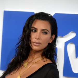 Kim Kardashian à la soirée des MTV Video Music Awards 2016 à Madison Square Garden à New York, le 28 aout 2016.