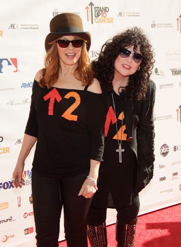 Nancy et Ann Wilson - Evénement The Stand Up To Cancer Telethon à Los Angeles, le 10 septembre 2010