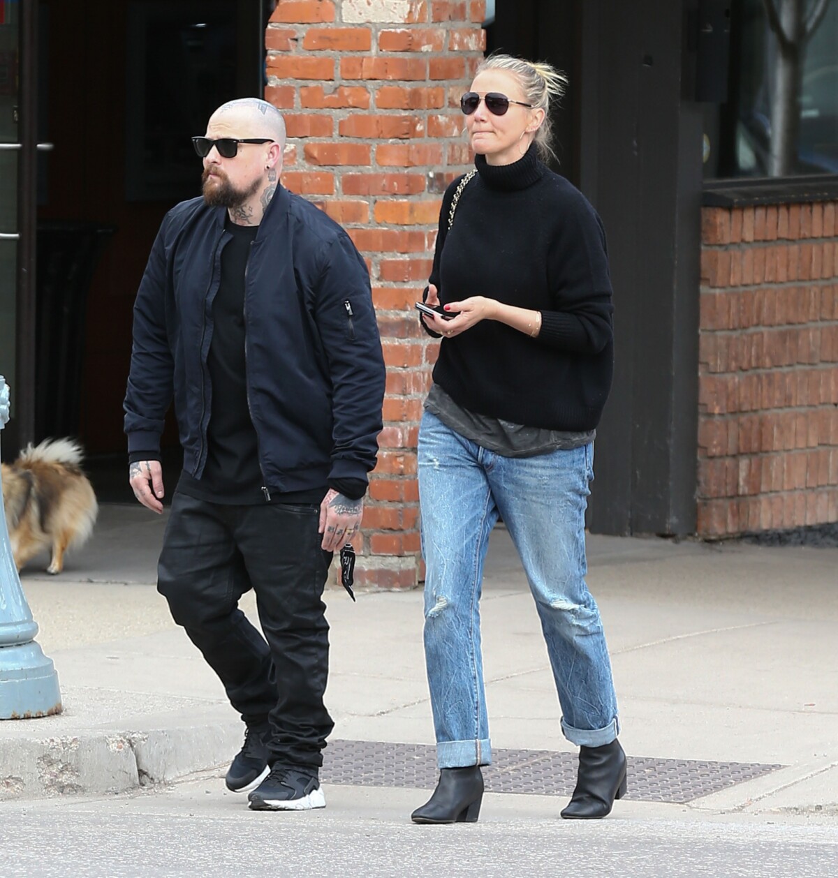 Photo Benji Madden et sa femme Cameron Diaz Exclusif Les célébrités se retrouvent pour