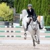 Mary-Kate Olsen participe au jumping "Hampton Classic Horse Show " sous les yeux de son mari Olivier Sarkozy à Bridgehampton près de New York le 1er septembre 2016. Elle a monté deux chevaux différents prénommés "Feu d'Amour" et "WKD Tokyo".