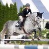 Mary-Kate Olsen participe au jumping "Hampton Classic Horse Show " sous les yeux de son mari Olivier Sarkozy à Bridgehampton près de New York le 1er septembre 2016. Elle a monté deux chevaux différents prénommés "Feu d'Amour" et "WKD Tokyo"