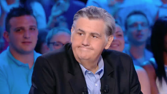 Pierre Ménès aminci sur le plateau du "Canal Football Club" sur Canal+. Le 28 août 2016.