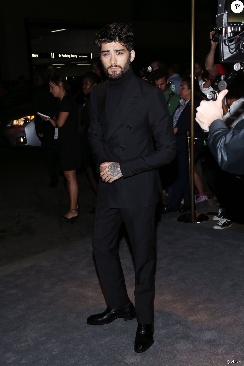 Zayn Malik Au Défilé Tom Ford Collection Automne Hiver 2016 New York Le 7 Septembre 2016 