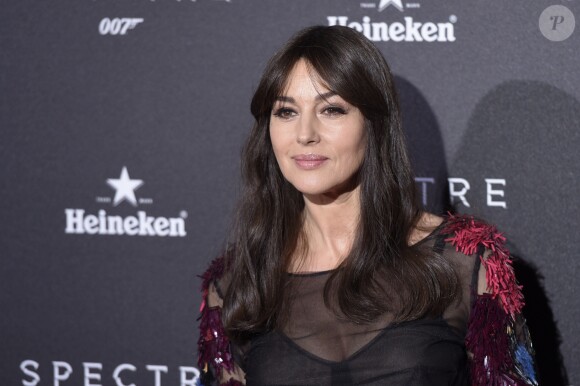 Monica Bellucci - Première de "007 Spectre" à Madrid le 28 octobre 2015.