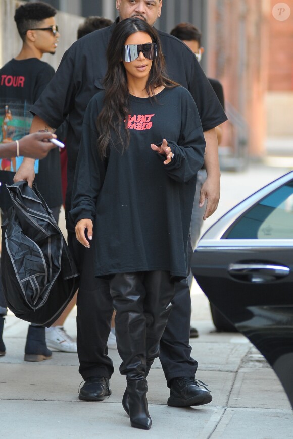 Kim Kardashian à New York, le 8 septembre 2016.