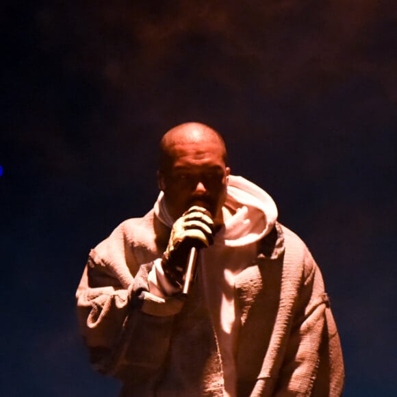 Kanye West en concert au Madison Square Garden à New York, le 5 septembre 2016.