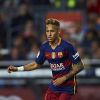 Neymar Jr - FC Barcelone - FC Valence à Barcelone. Le 17 avril 2016.