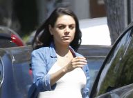Mila Kunis : Très enceinte et sublime au naturel dans les rues de L.A.