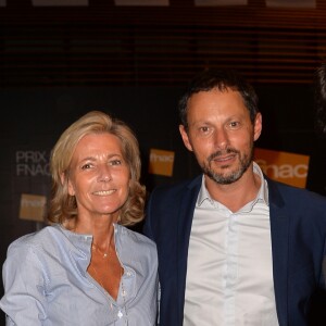 Semi-exclusif - Claire Chazal, Marc-Olivier Fogiel et Audrey Pulvar - Prix du roman Fnac 2016 au Carreau du Temple à Paris le 1er septembre 2016