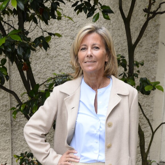 Claire Chazal à la conférence de presse de la Flamme Marie Claire à l'hôtel Marois dans les salons France-Amériques à Paris le 14 juin 2016. © Coadic Guirec / Bestimage