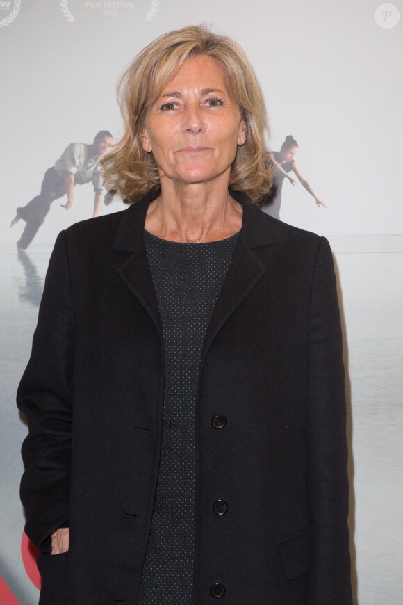 Claire Chazal - Avant-première du film "Mr. Gaga : sur les pas d'Ohad Naharin" au cinéma L'Arlequin à Paris, le 26 mai 2016.