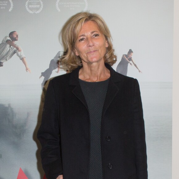 Claire Chazal - Avant-première du film "Mr. Gaga : sur les pas d'Ohad Naharin" au cinéma L'Arlequin à Paris, le 26 mai 2016.
