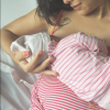 Daniela Martins (Secret Story 3) est maman. Elle pose avec sa petite fille. Le 2 septembre 2016.