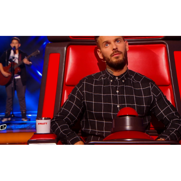 M. Pokora dans The Voice Kids 3, le 10 septembre 2016 sur TF1.