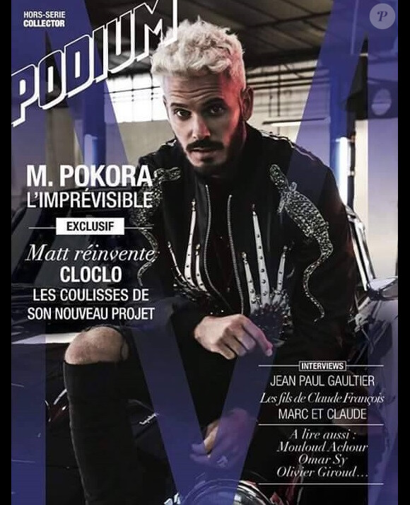 Couverture du magazine "Podium", édition collector, 2 septembre 2016